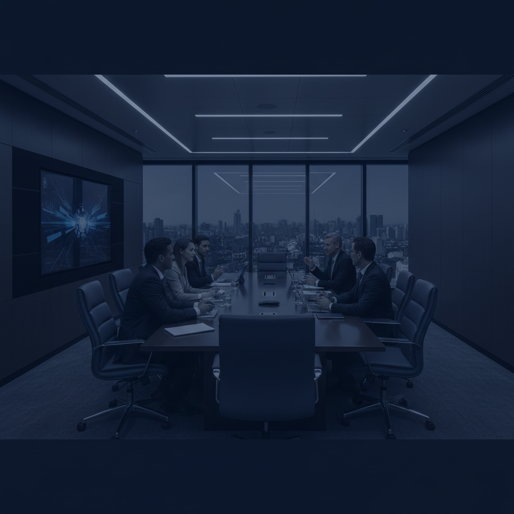 Corporate boardroom