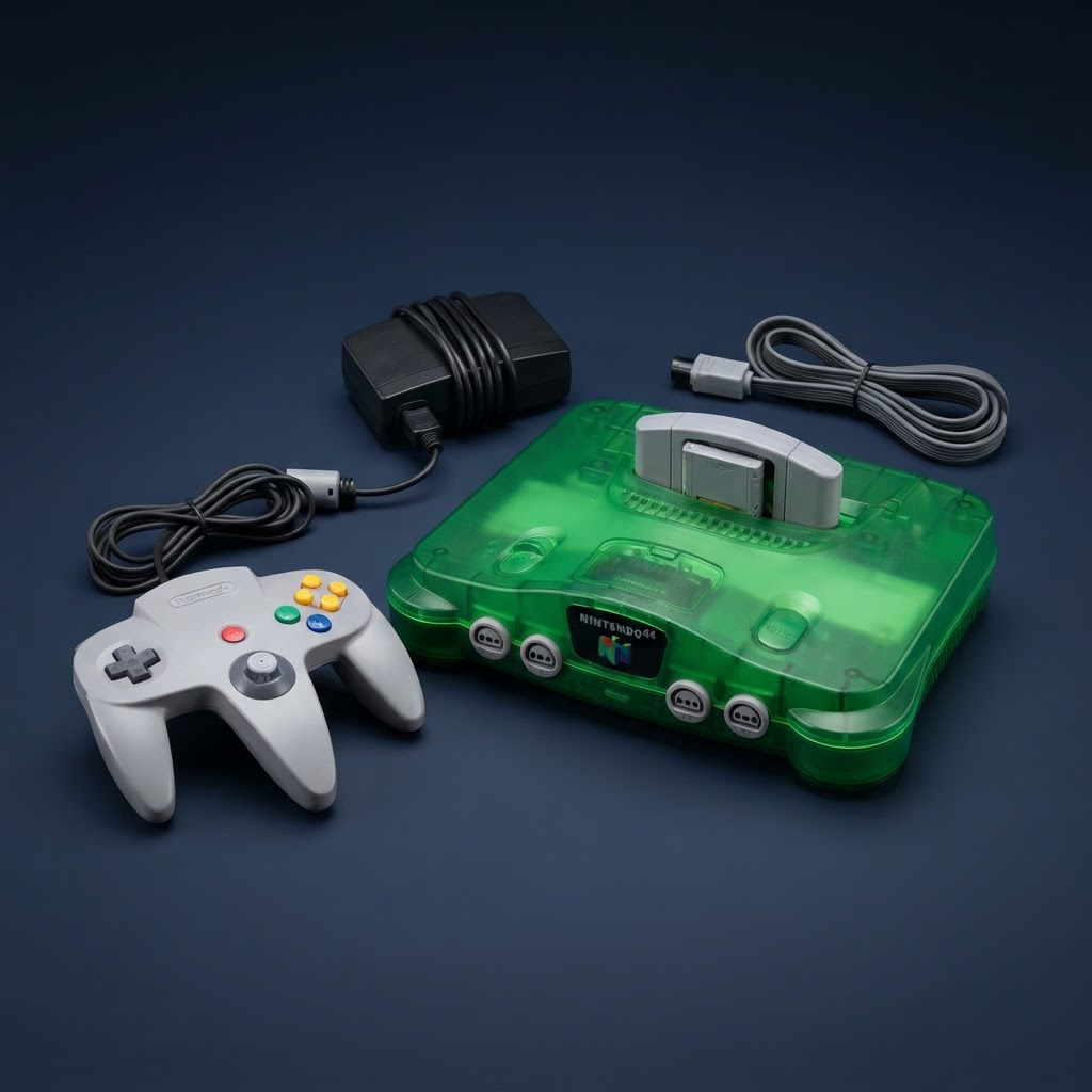 Nintendo 64 Console (Funtastic Jungle Green)