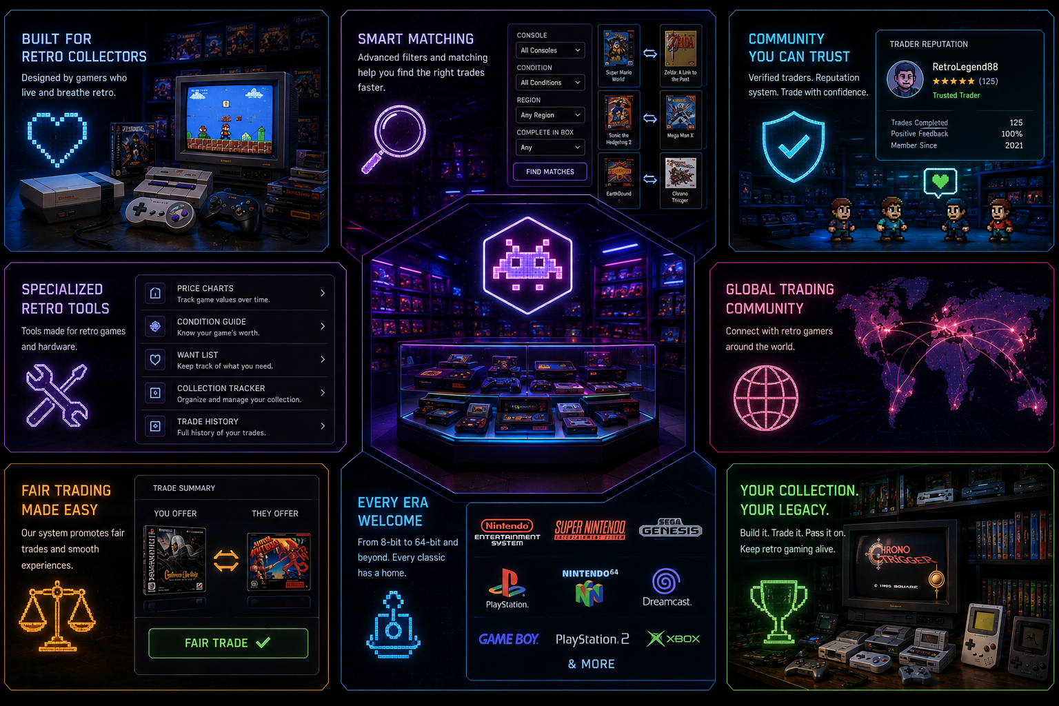 Why RetroZone — specialized tools, smart matching, and a trusted collector community
