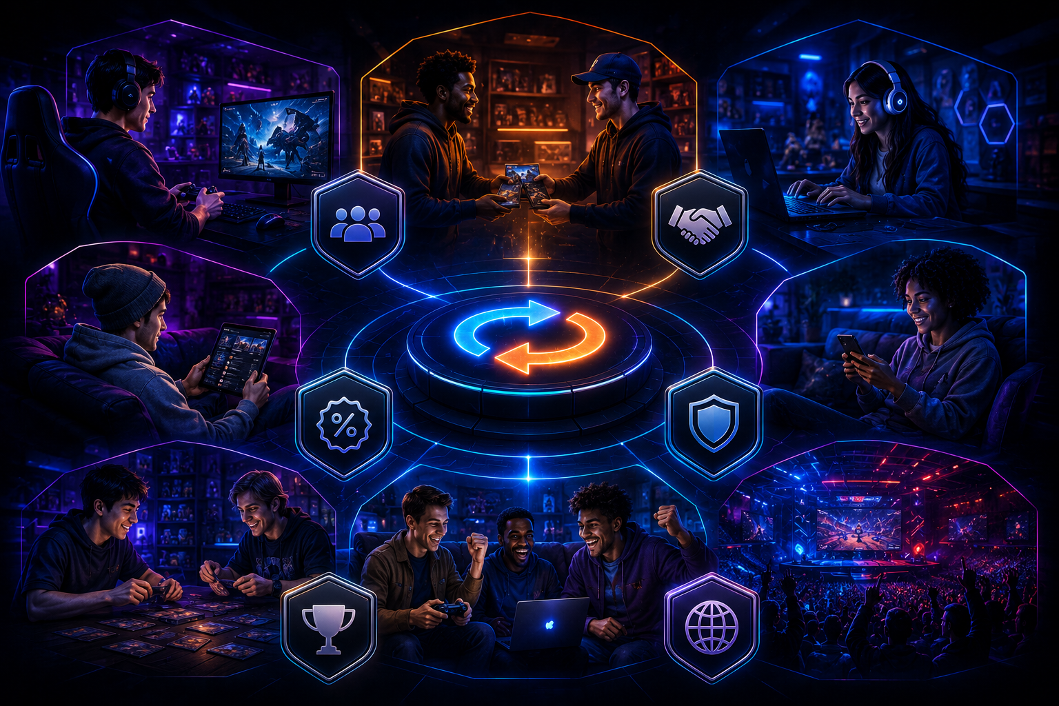 Why gamers choose TradeUpGames — community, trust, and trade ecosystem