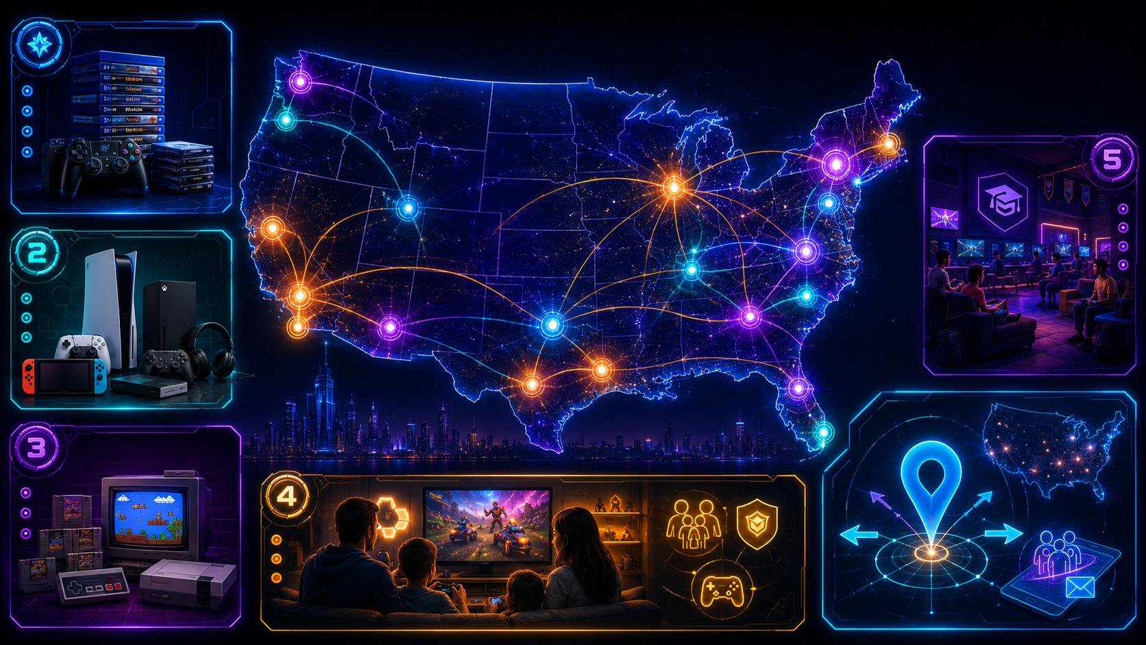 Best U.S. Markets by Product — TradeUpGames product category map infographic