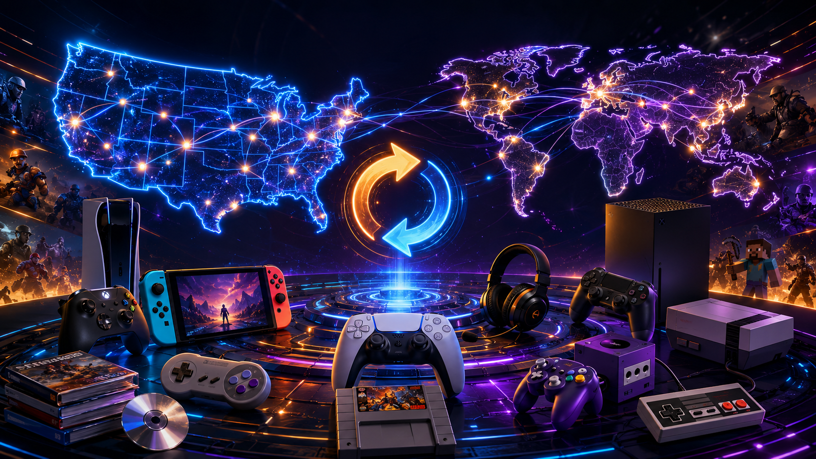 TradeUpGames U.S. & International Gaming Markets