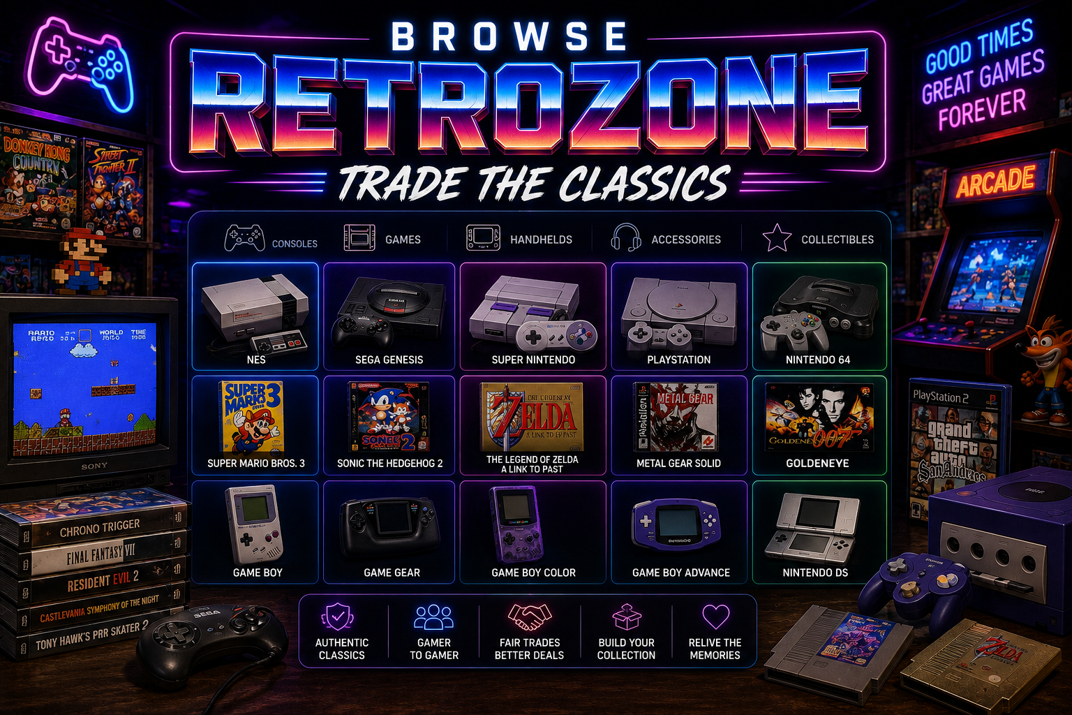 Browse RetroZone