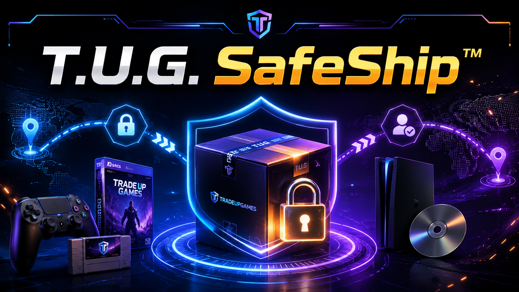 T.U.G. SafeShip™ secure shipping banner