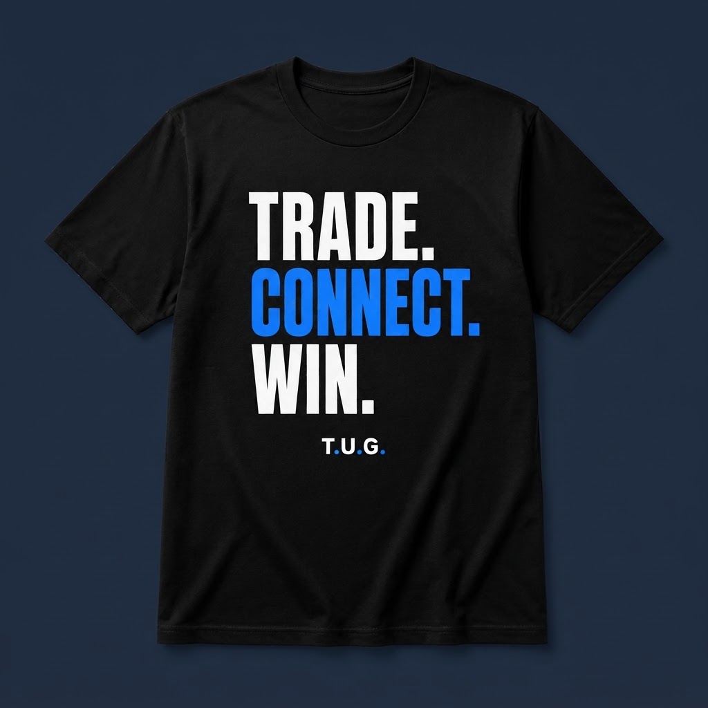 Trade. Connect. Win. Tee