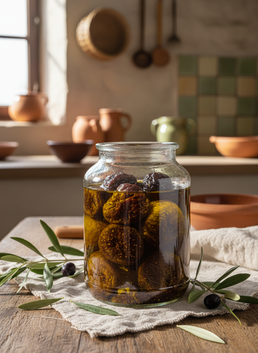 Figues Marinées à l'Huile d'Olive
