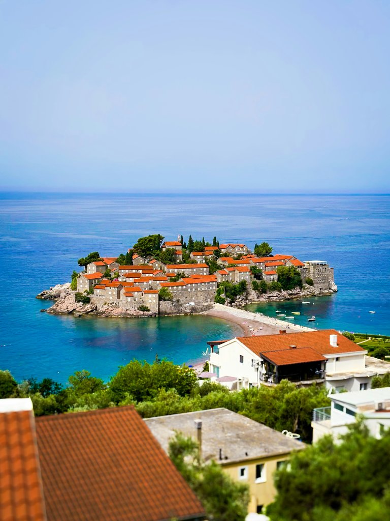 Woman Budva church