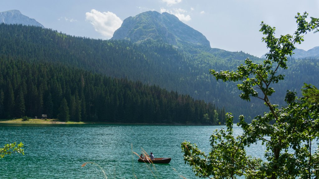 Woman on mountain