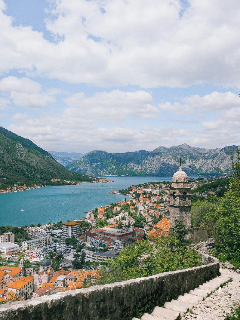 Bay of Kotor view