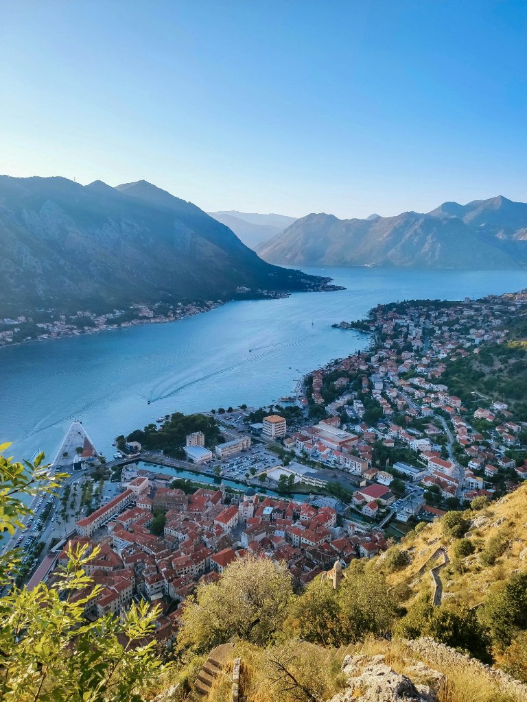 Kotor aerial village