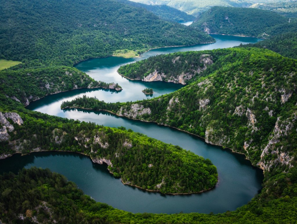 Kotor Bay coastline