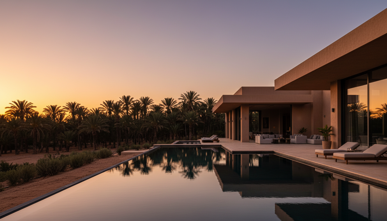 Visuel d'ambiance — immobilier de prestige à Marrakech