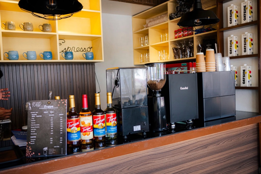 Torani syrup bar