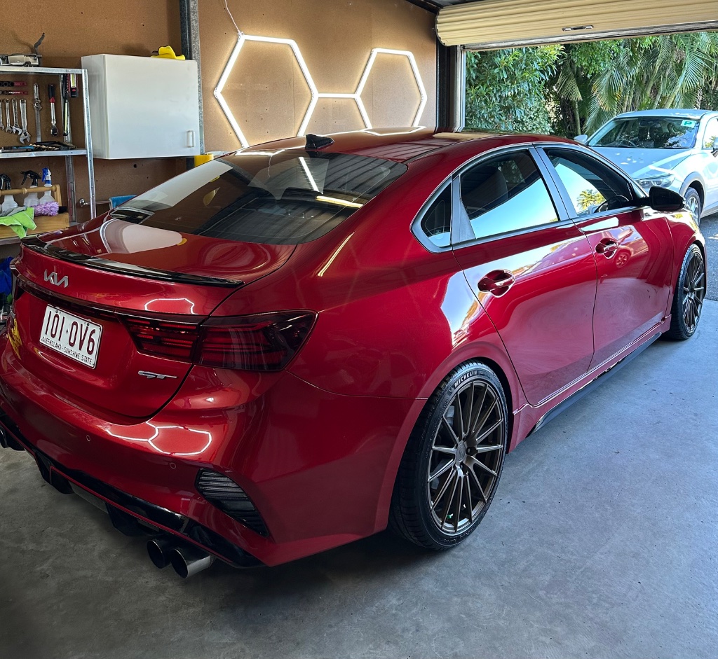 After detailing