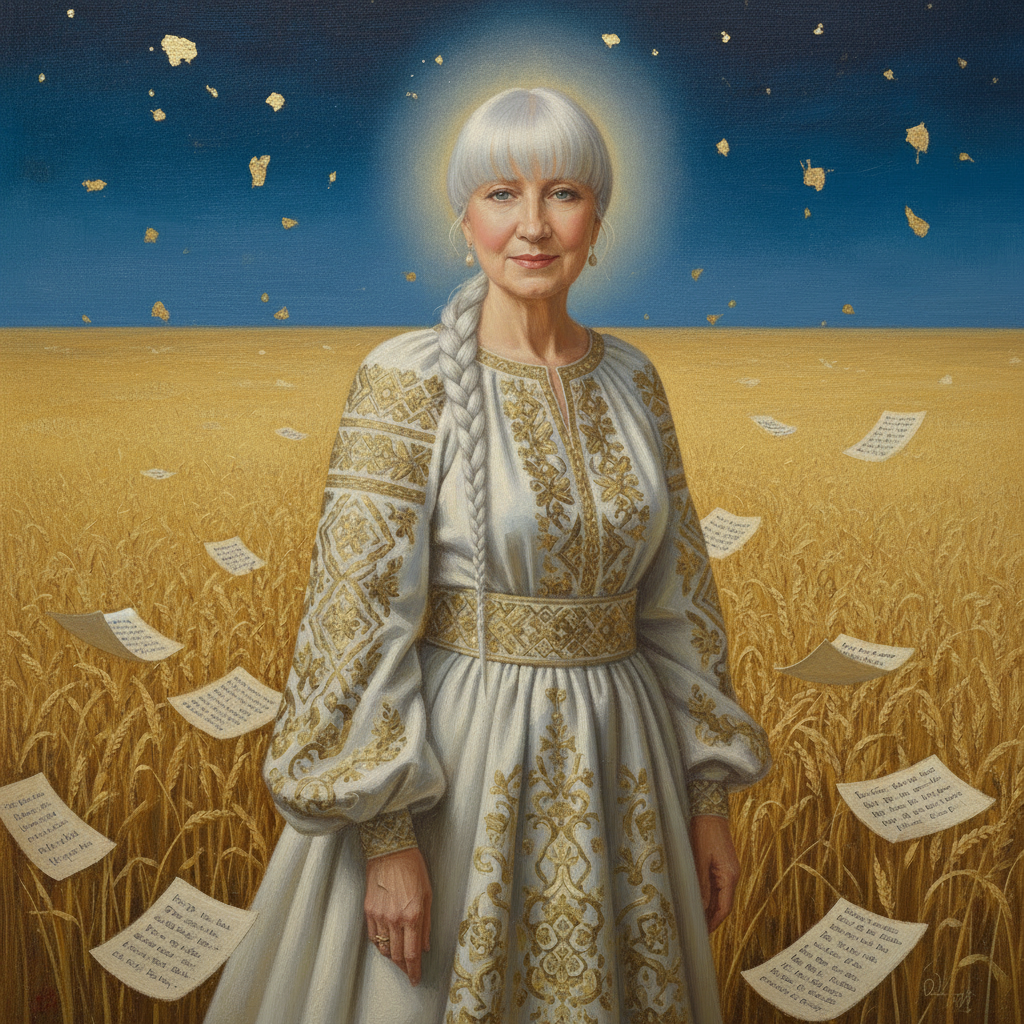 Alla Rogers as the Eternal Daughter of Ukraine