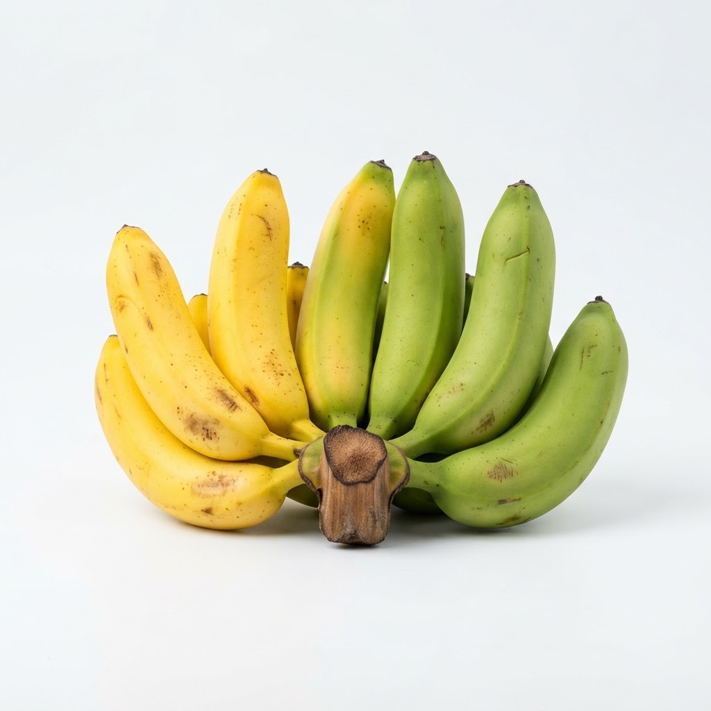 Banana berde / hecho