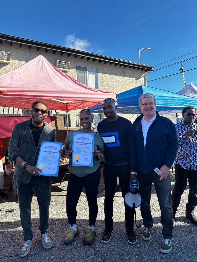 Skughofey Foundation & Hill City Church LA — Partnership Certificates Displayed