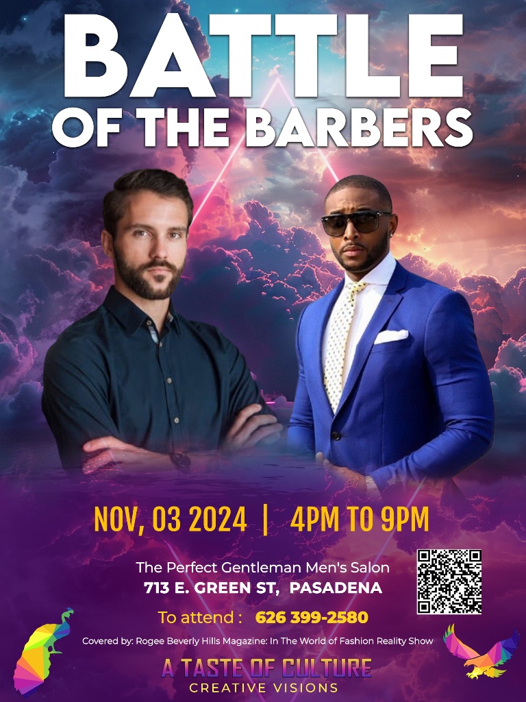 Battle of the Barbers — Official Event Flyer
