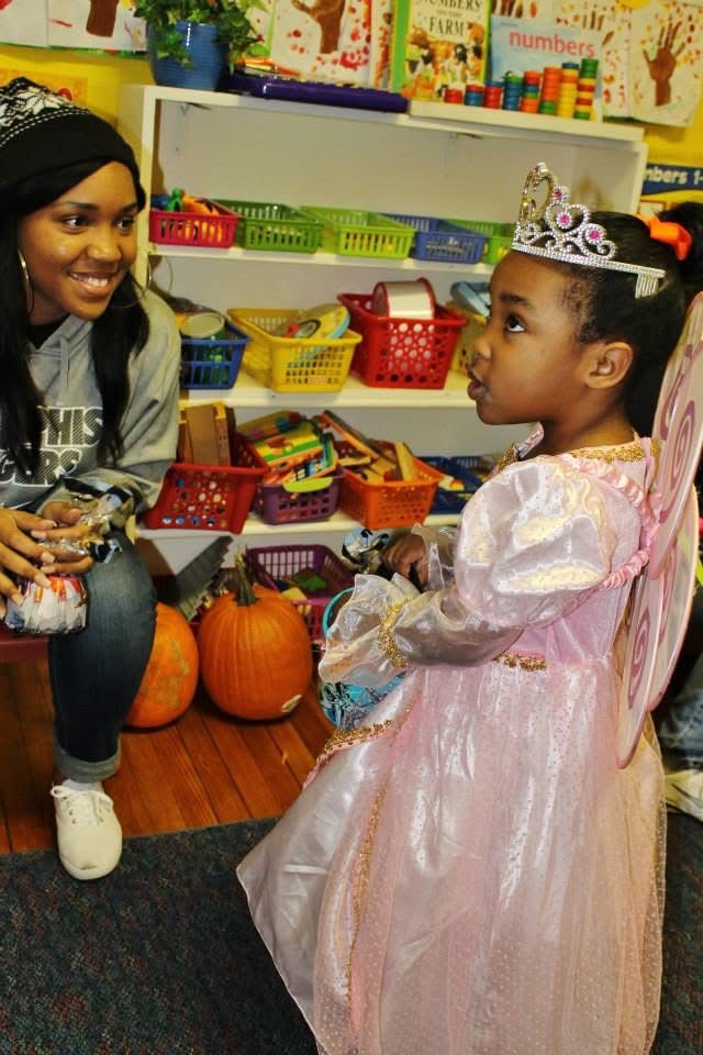 Halloween Trunk or Treat — Princess and Volunteer