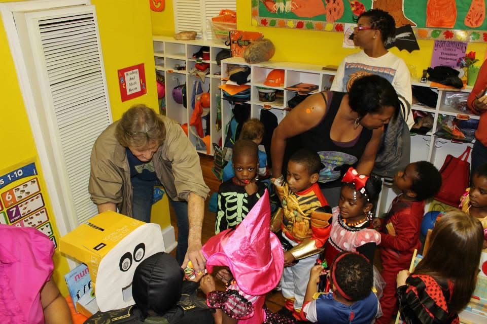 Halloween Trunk or Treat — Candy Station Indoors