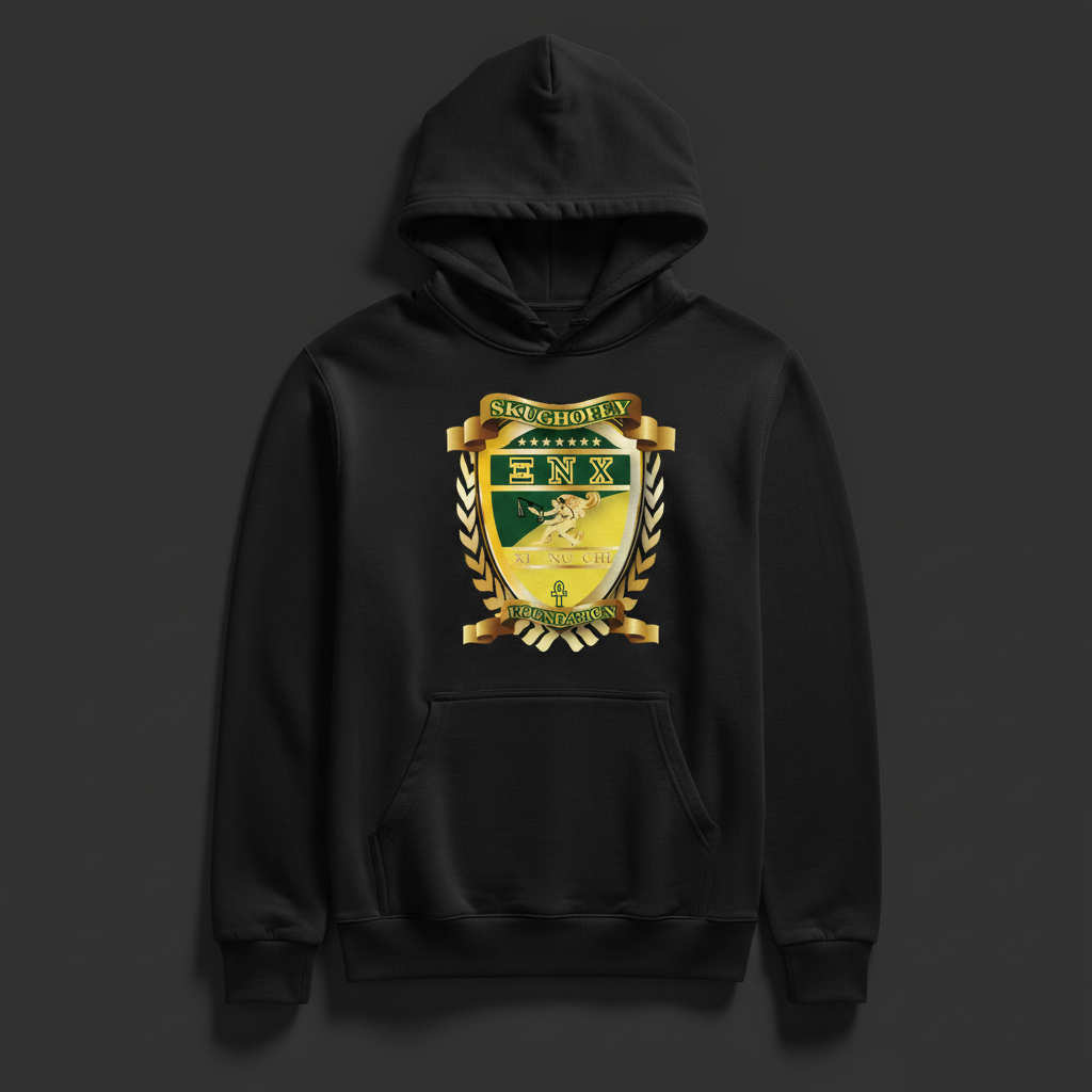 Skughofey Metal Logo Hoodie