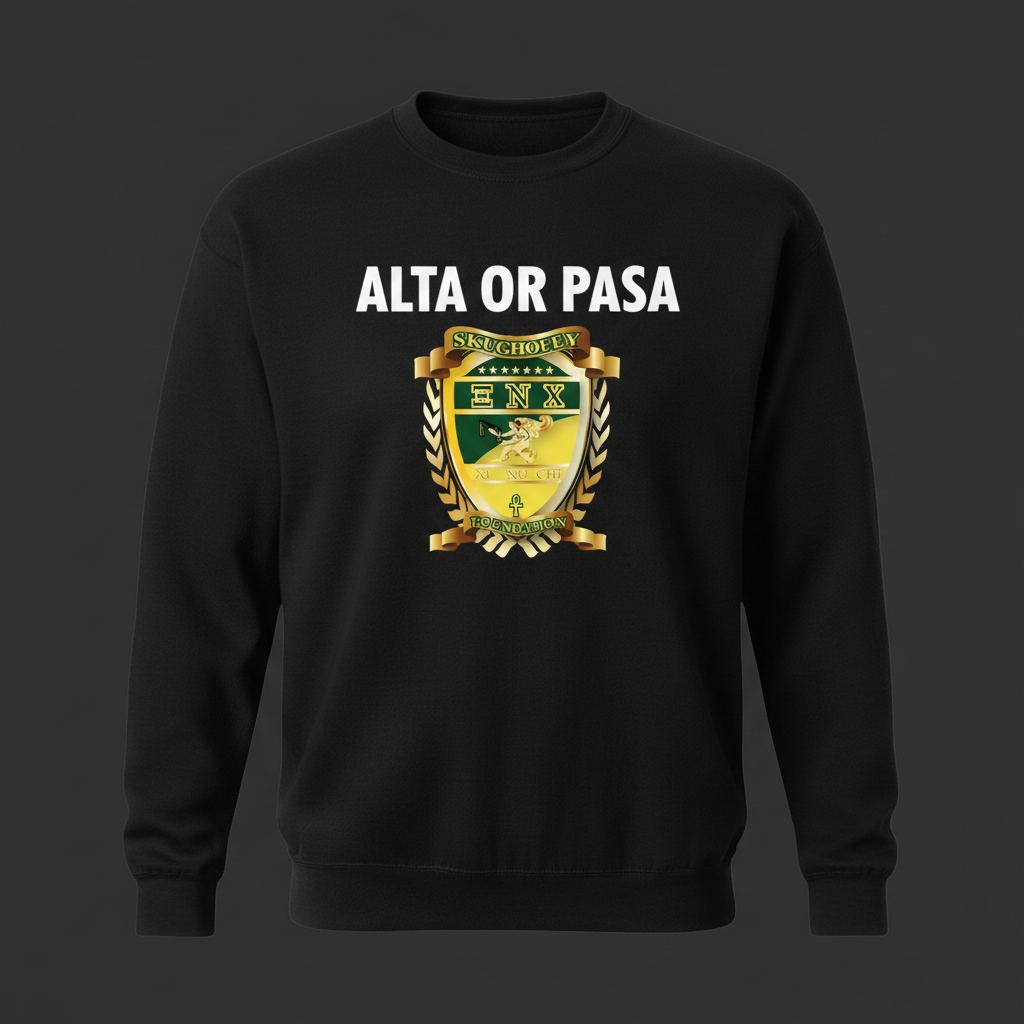 Alta or Pasa Crewneck