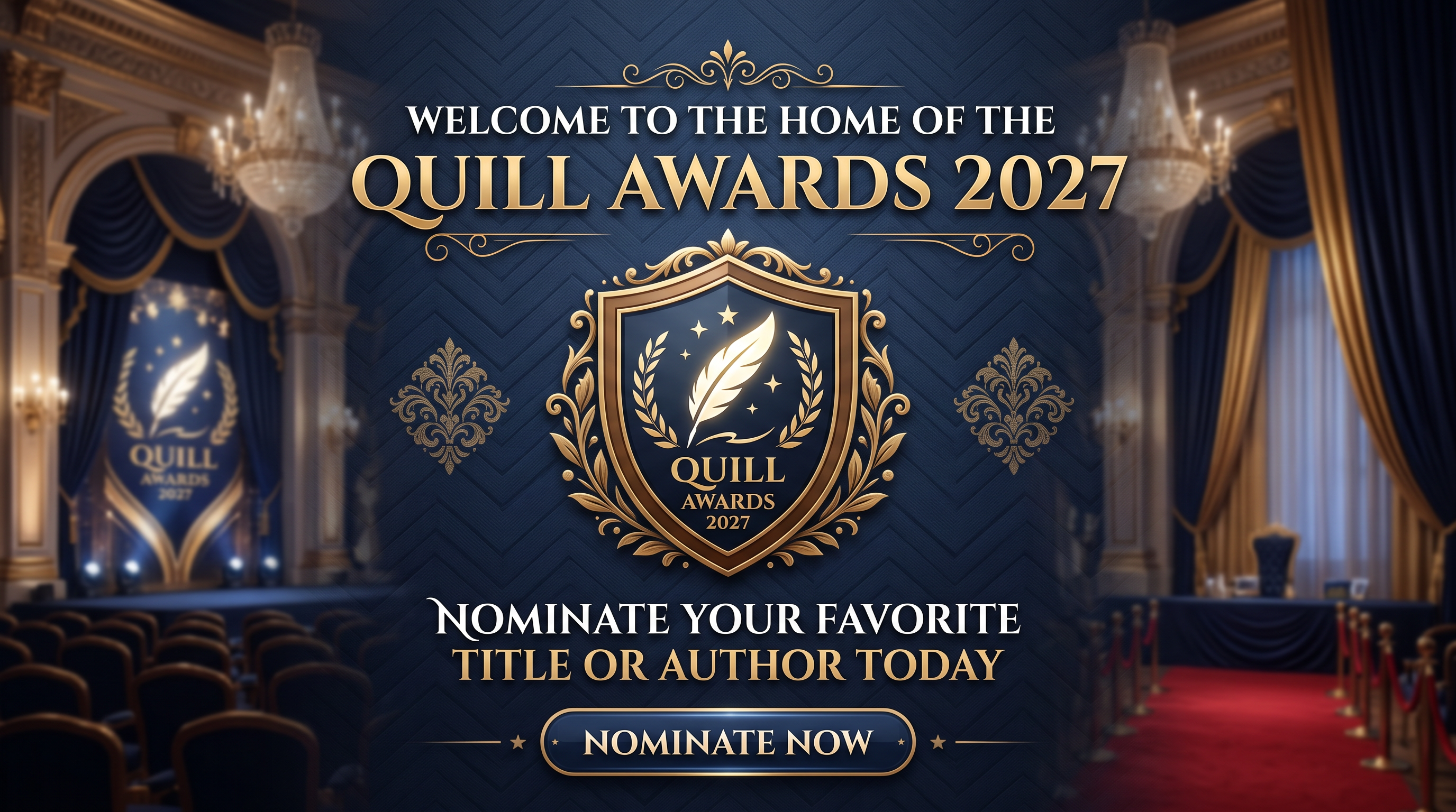 The Quill Awards 2027 — Nominate your favorite title or author today