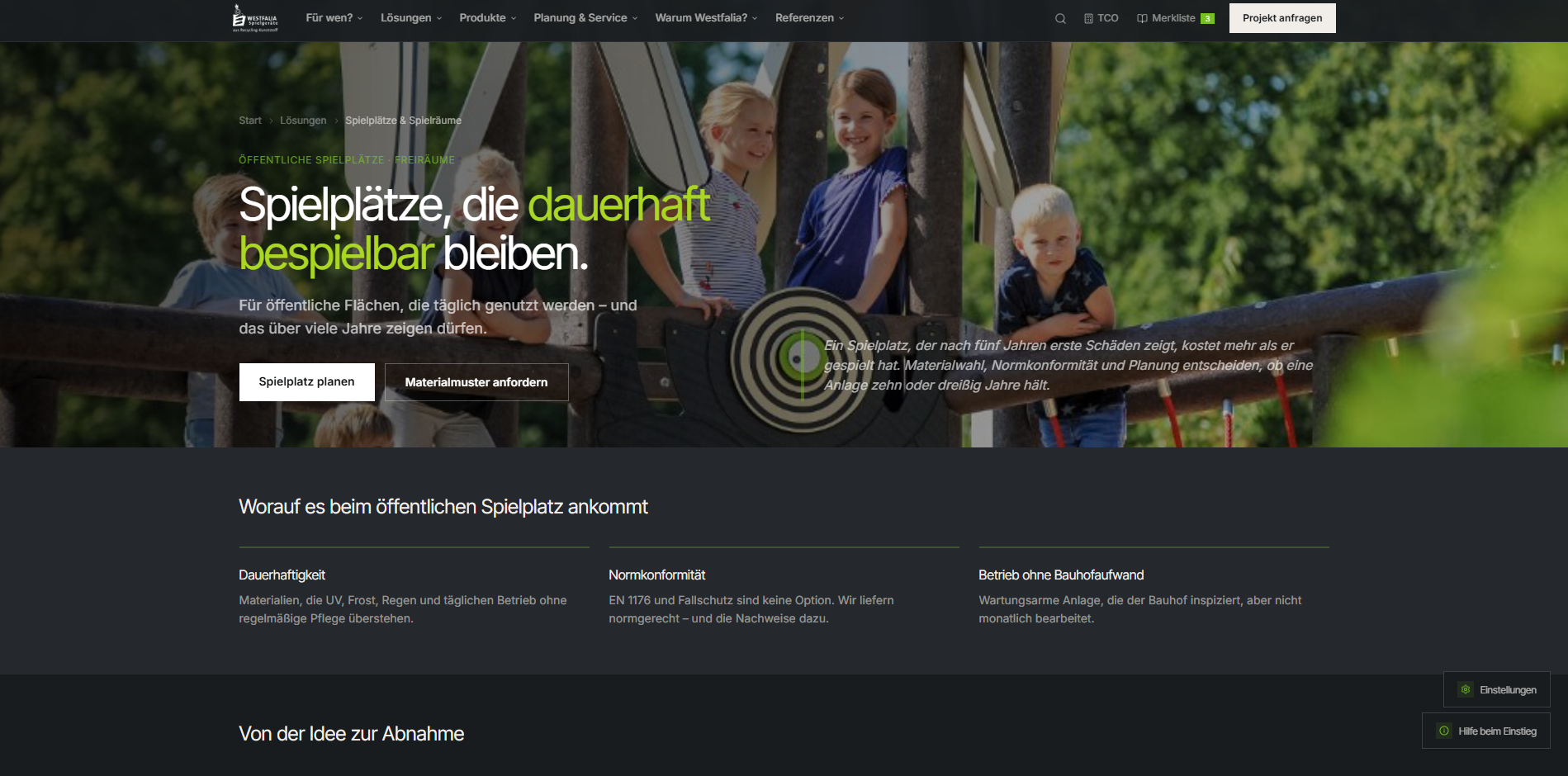 Website Grundgerüst template preview