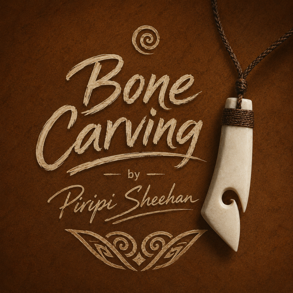 Bone Carving by Piripi Sheehan