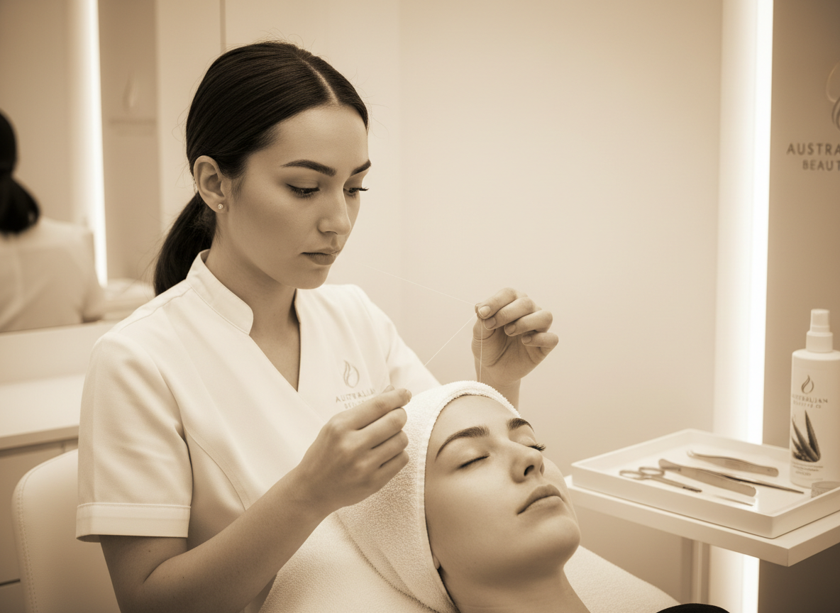Eyebrow Threading