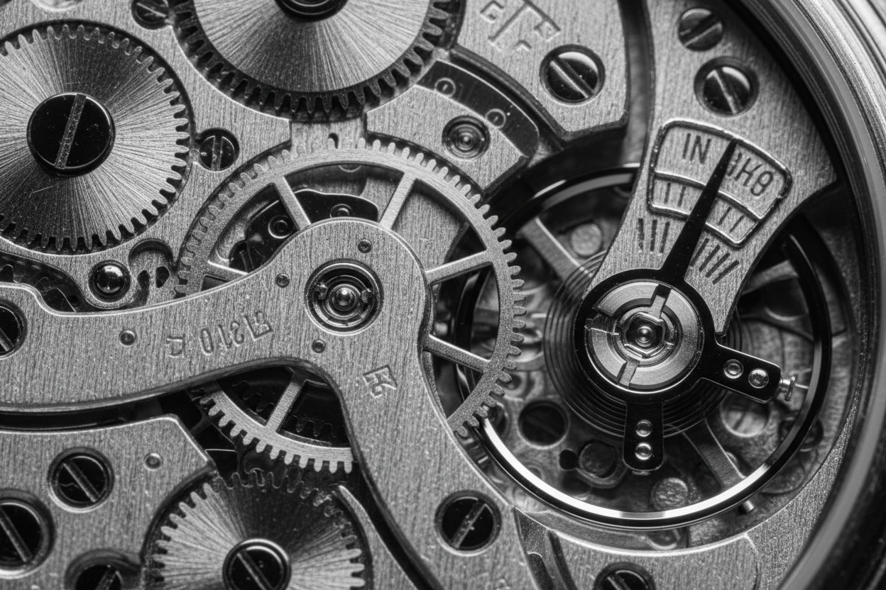 Precision watch movement representing ROI