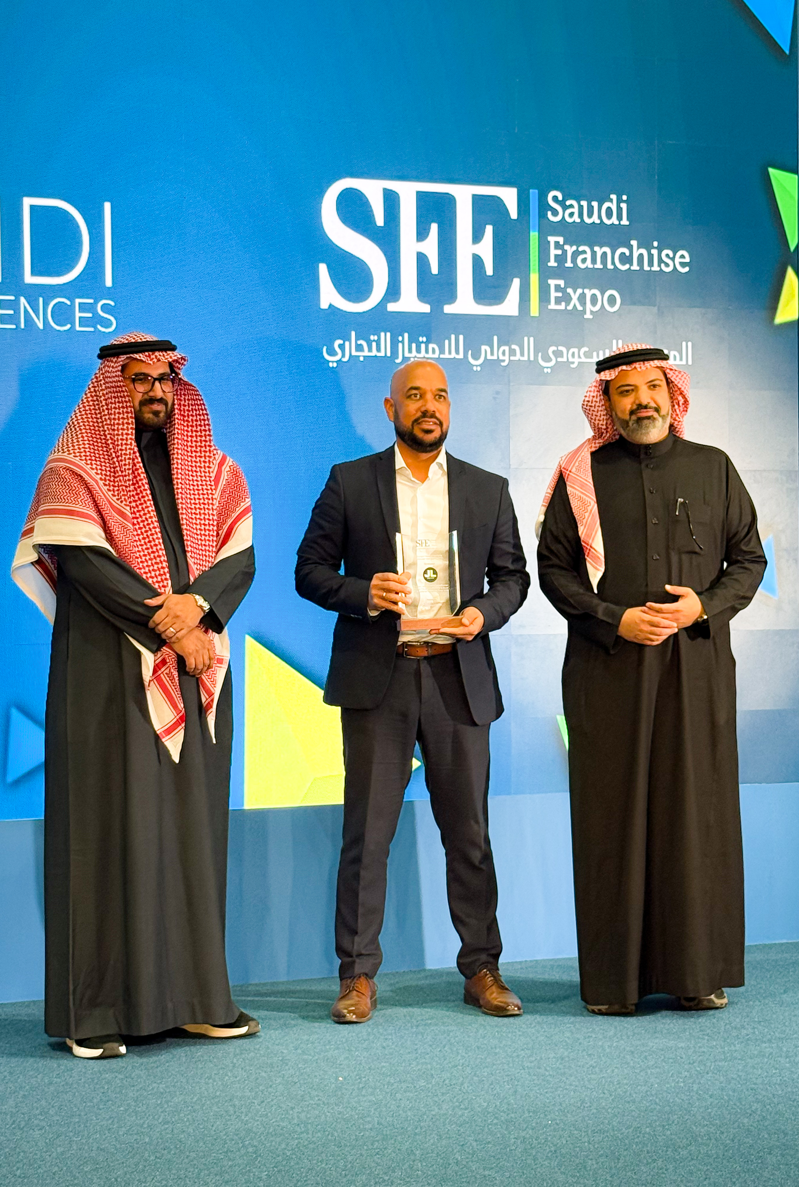Joad Lopez keynote at the Saudi Franchise Expo, Riyadh