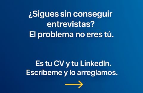 ¿Sigues sin conseguir entrevistas? El problema no eres tú — Javier Corral