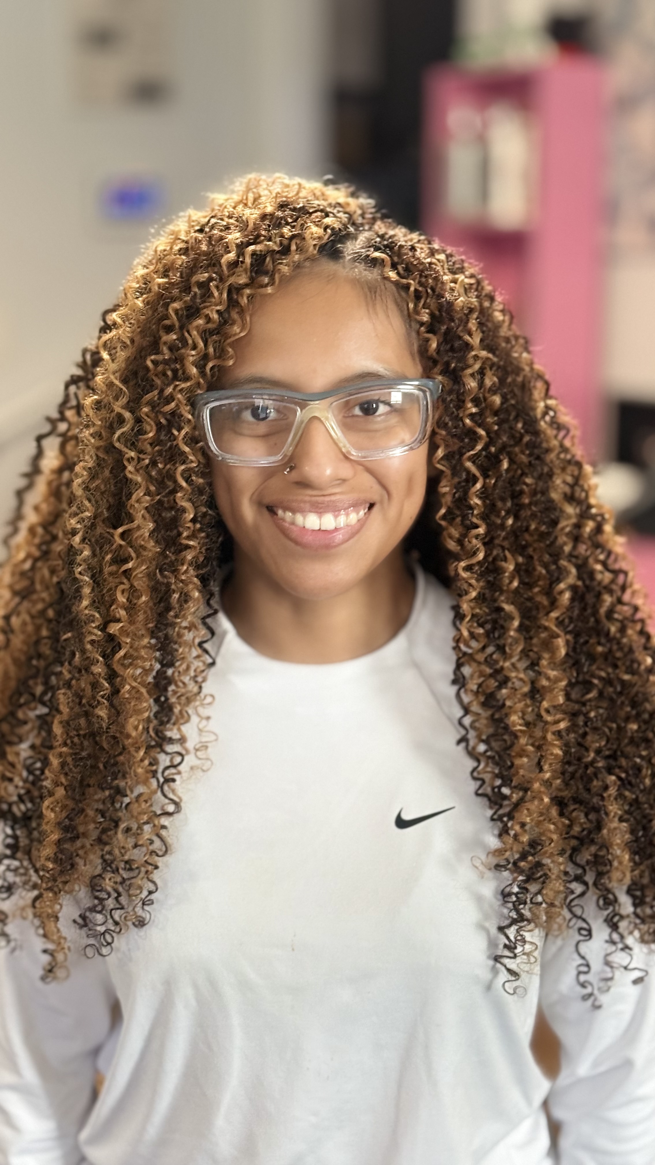 Crochet Curls · Finished Look
