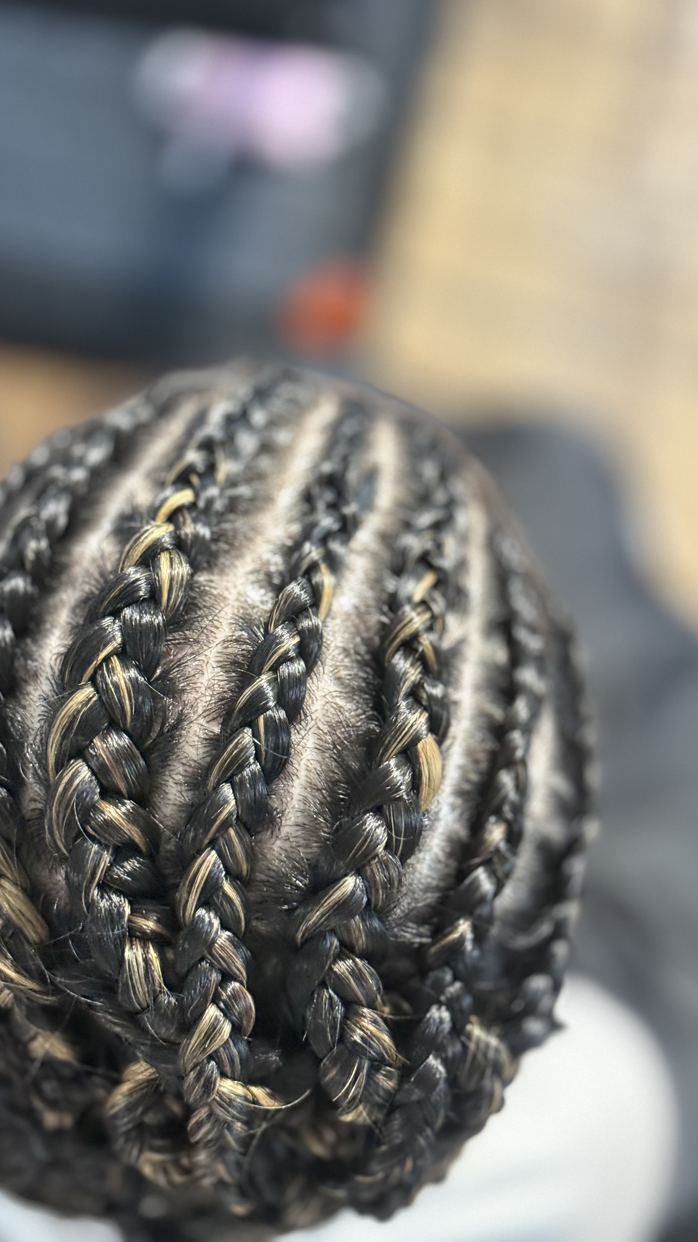 Cornrow Design · Back Detail