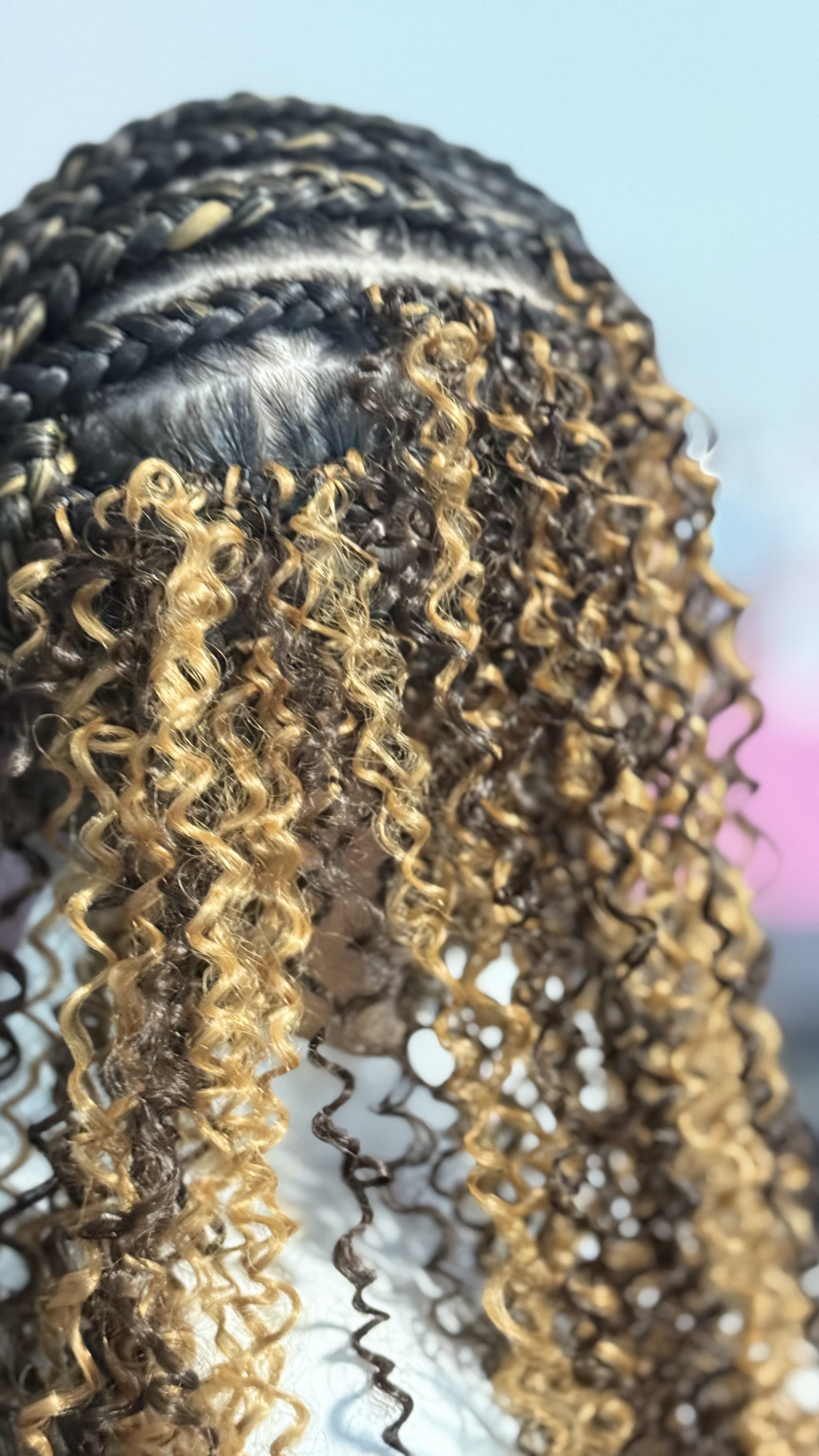 Crochet Curls · Braid-to-Curl Blend