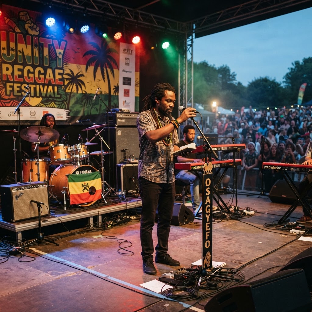 Osagyefo Set to Headline Kwame Nkrumah Reggae Festival Tonight