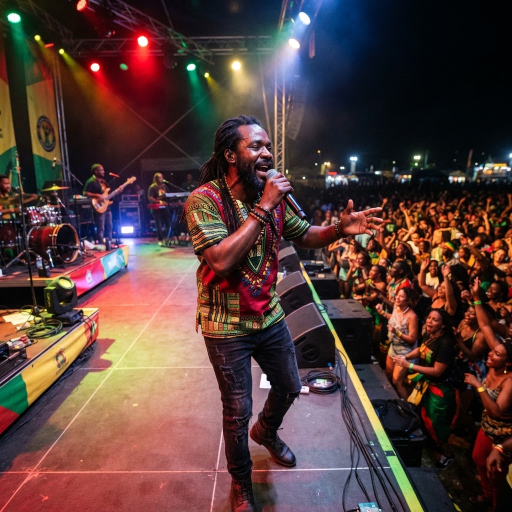 Osagyefo Readies for Kwame Nkrumah Reggae Festival Tonight