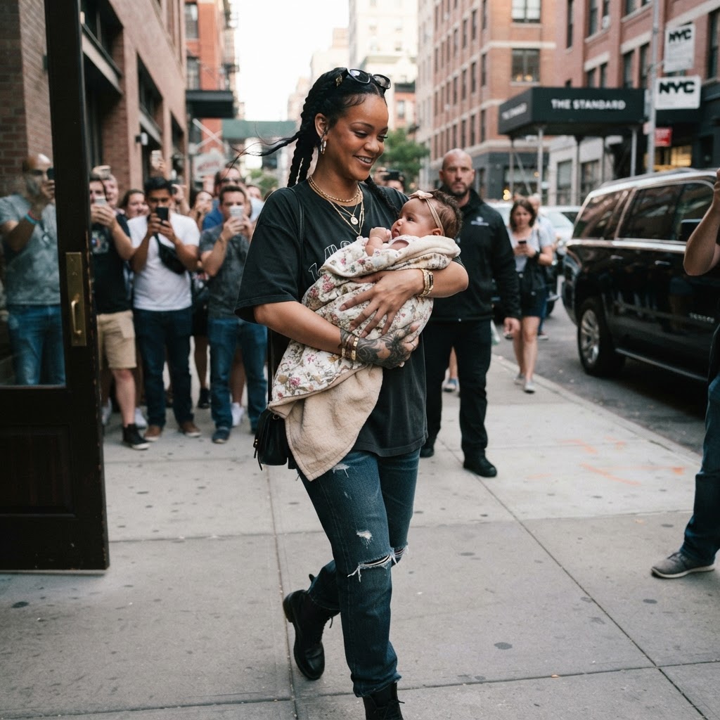 Rihanna Shares First Public Photo of Her Baby Girl