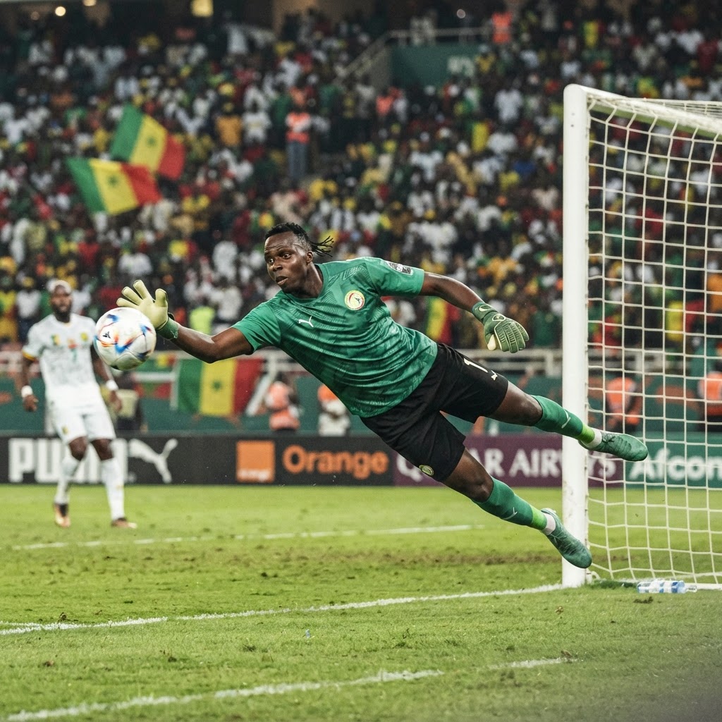 Edouard Mendy Announces Retirement from Senegal National Football Team