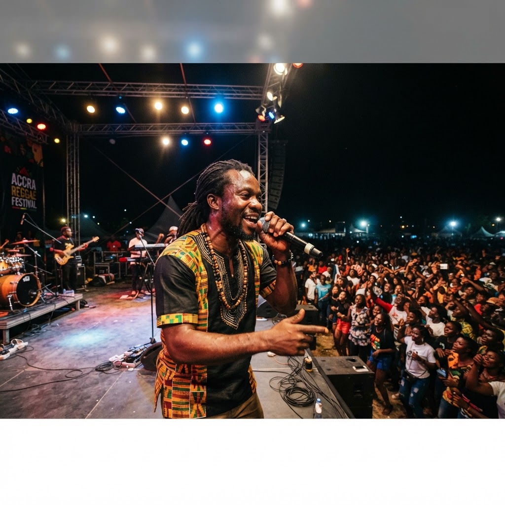 Osagyefo Headlines Kwame Nkrumah Reggae Festival in Accra Tonight
