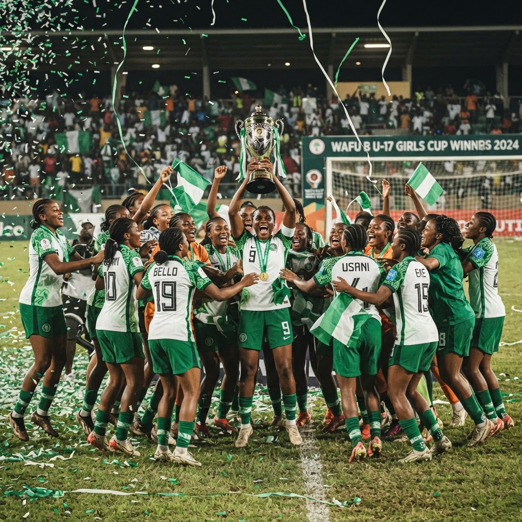 Nigeria's Flamingos Crowned 2026 WAFU-U17 Girls' Cup Champions