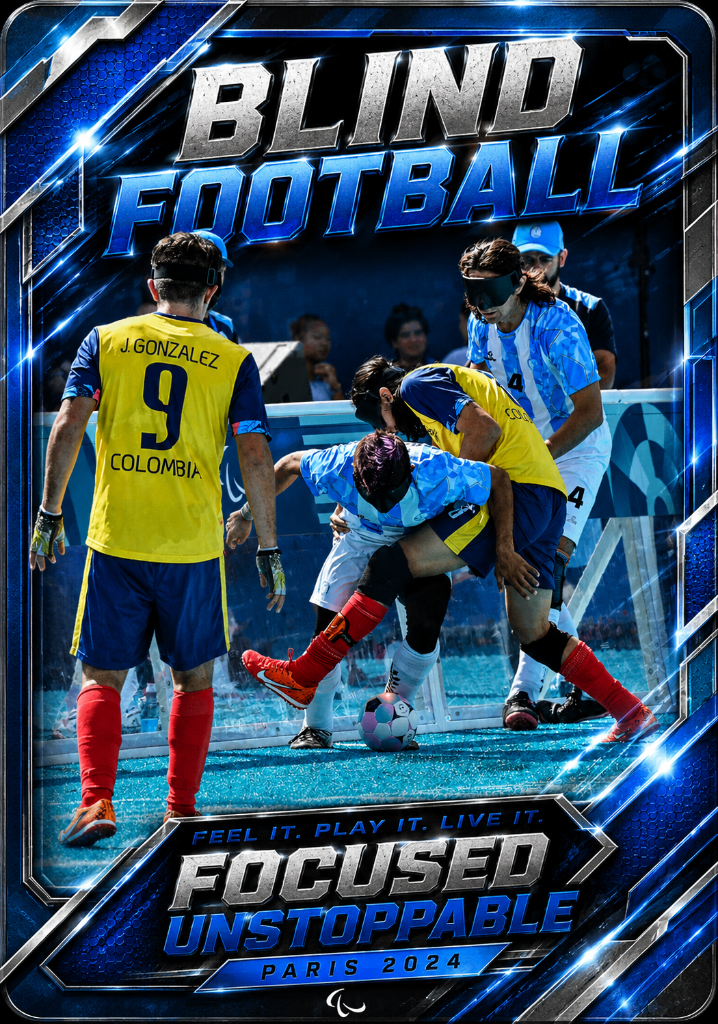 Blind Football — Focused. Unstoppable.