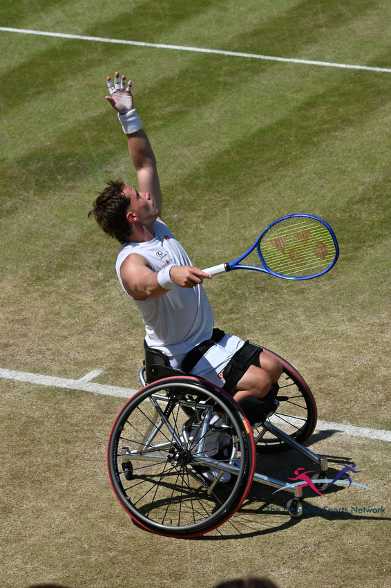Wimbledon 2026 — 7th July · Wheelchair Tennis serve