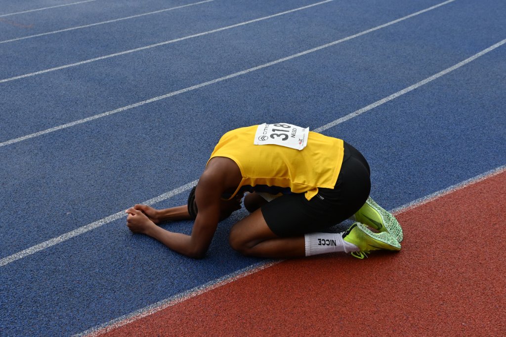 Athletics athlete in competition