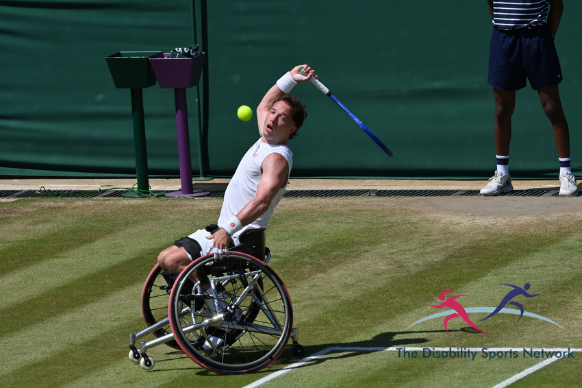 Wimbledon 2026 — 7th July · Wheelchair Tennis serve