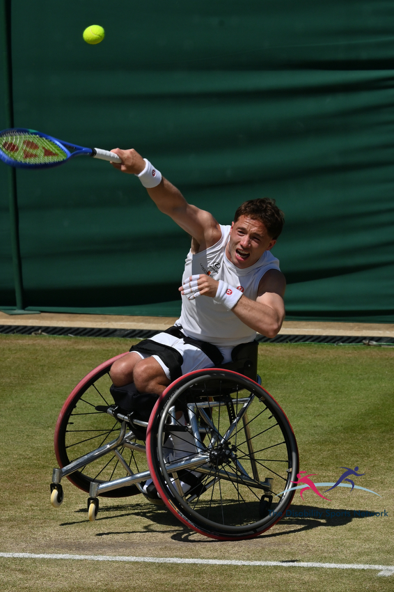 Wimbledon 2026 — 7th July · Wheelchair Tennis serve