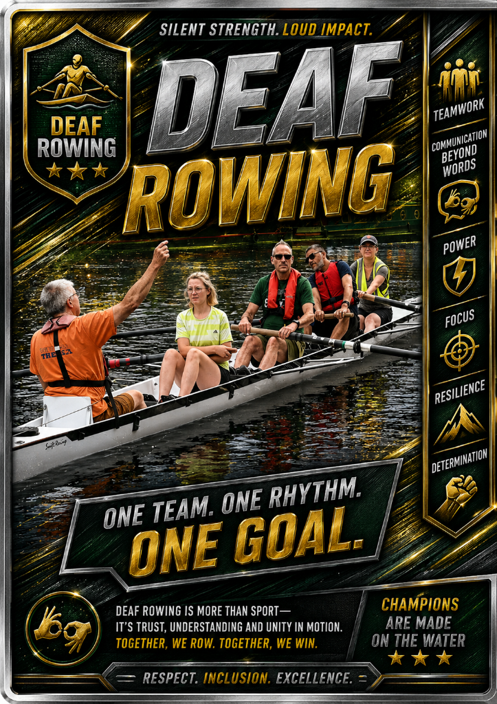 Deaf Rowing — One Team. One Rhythm. One Goal.