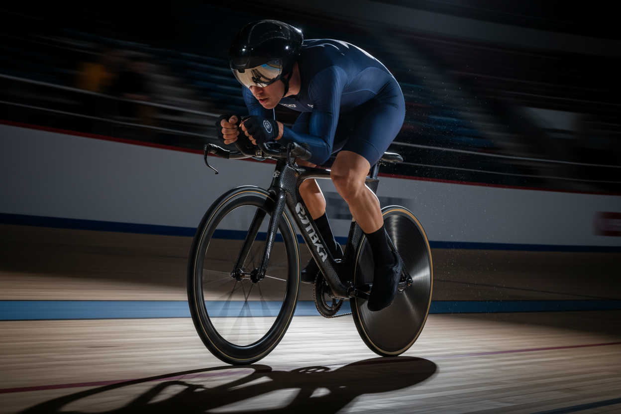 Para cycling on the track