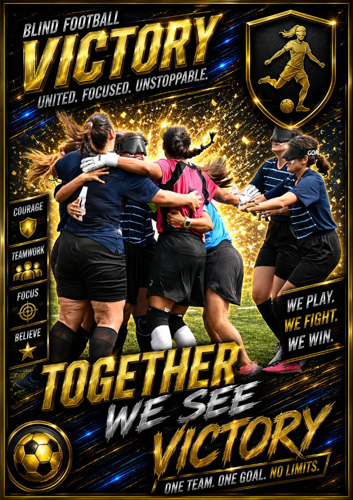Blind Football — Together We See Victory
